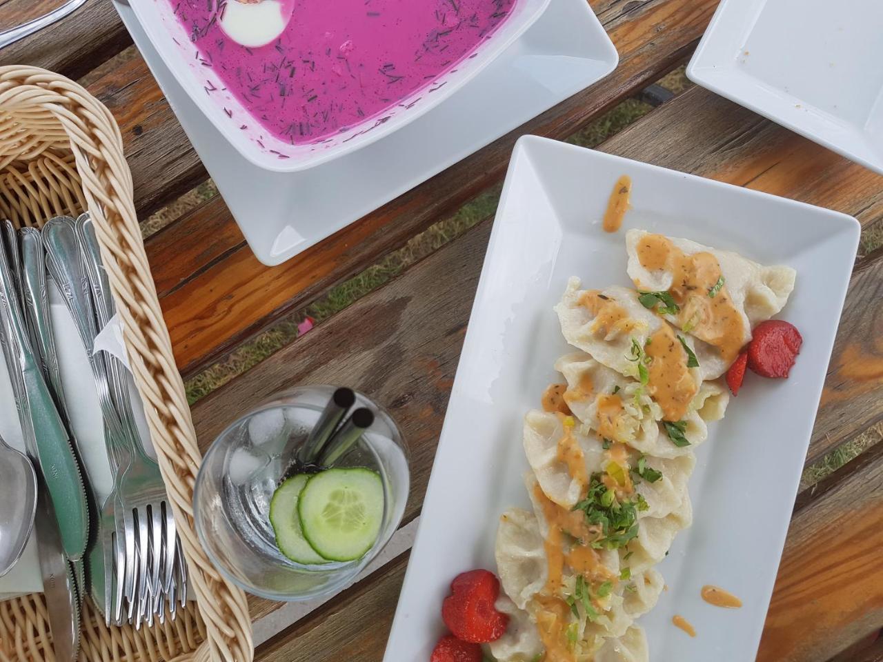 Folwark Tumiany Pokoje & Restauracja Εξωτερικό φωτογραφία